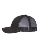 Richardson 115 Black Low Pro Trucker Snapback
