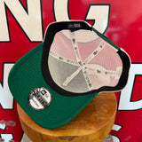JOHN DEERE Vintage Patch + New Era 9FORTY Green/White Cap
