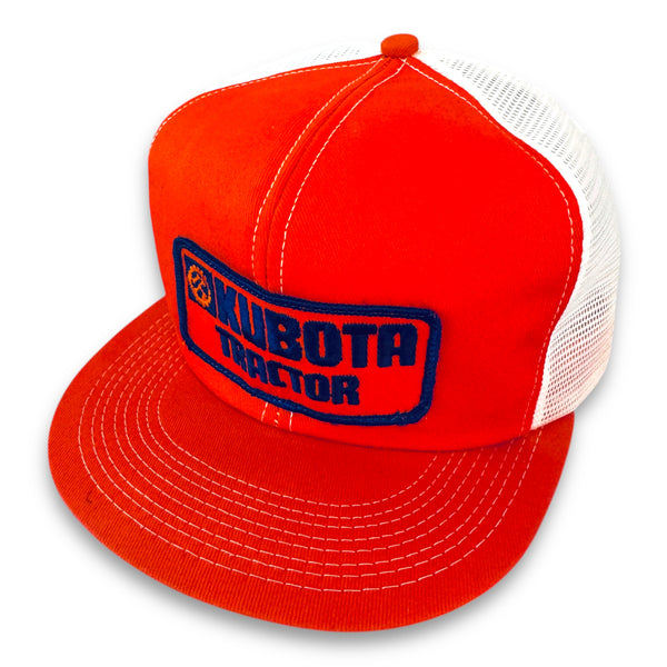 KUBOTA TRACTOR. Vintage K-Products Trucker Snapback