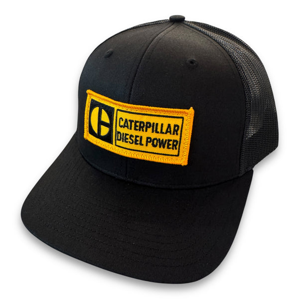 Caterpillar Diesel Power “Pac-Man” Patch + Richardson 112 Snapback