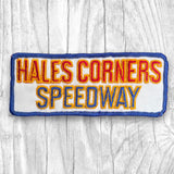 HALES CORNER SPEEDWAY. Authentic Vintage Patch