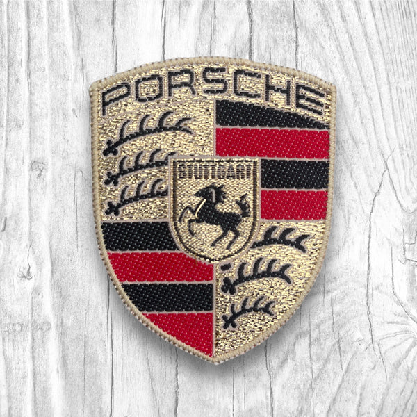 Porsche. Authentic Vintage Patch.