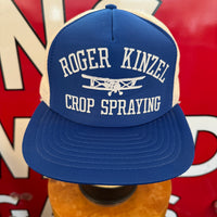 ROGER KINZEL CROP SPRAYING + Foam Vintage Trucker Snapback