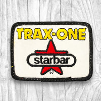 TRAX-ONE. STARBAR. Authentic Vintage Patch