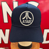 ATARI Vintage Patch + New Era 9FORTY Dark Navy Cap
