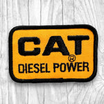 CAT Diesel Power. Authentic Vintage Patch.