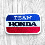 TEAM HONDA. Authentic Vintage Small Patch