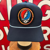 Grateful Dead - Steal Your Face Patch + Imperial. The Wrightson Performance Rope Cap