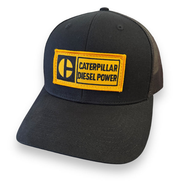 Caterpillar Diesel Power “Pac-Man” Patch + Richardson 112 Snapback