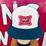 Miller Beer Vintage Patch + 6006 Yupoong Snapback