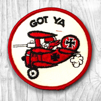 Red Baron. Authentic Vintage Patch