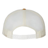 Richardson 511 Heather Grey/Birch/Biscuit Classic Wool Trucker Snapback