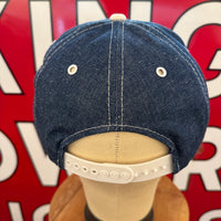 Lowell Davis Farm. Authentic Vintage Trucker Denim Snapback
