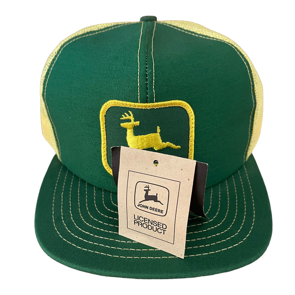 JOHN DEERE KAMLOOPS BC Cap Trucker Hat Snapback Baseball Vintage retro 80s