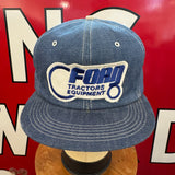 FORD TRACTORS-EQUIPMENT. K-Products Authentic Vintage Denim Trucker