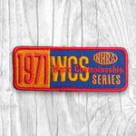 1971 NHRA WCS Series. Authentic Vintage Patch.
