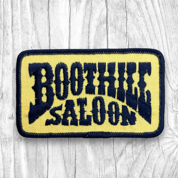BOOTHILL SALOON. Authentic Vintage Patch