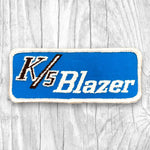 K/5 Blazer. Authentic Vintage Patch