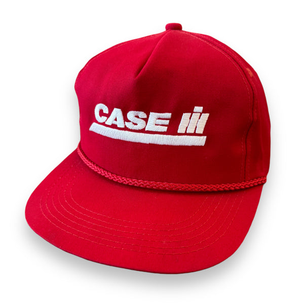 CASE IH. 100% Vintage Red Trucker K-Products Trucker Snapback