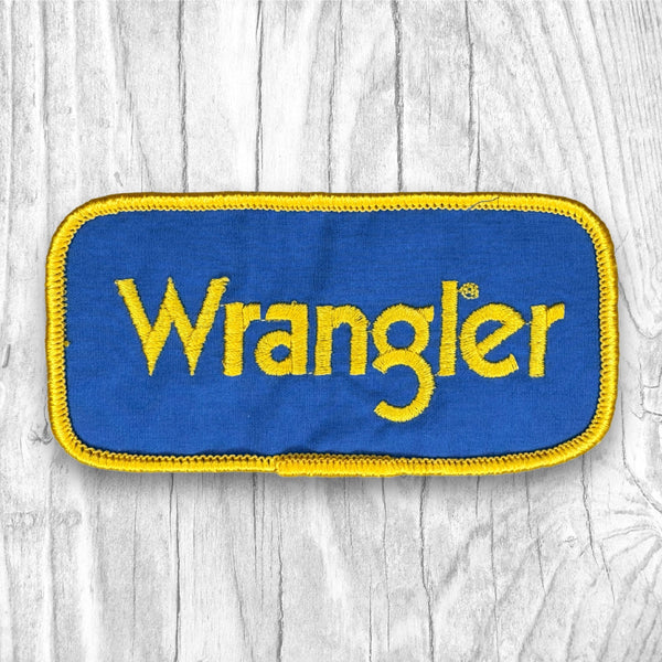 Wrangler. Authentic Vintage Patch.