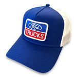 FORD TRUCKS Vintage Patch + New Era 9FORTY Royal/White Cap