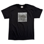 RAMONES. NOS Vintage Transfer + NOS Vintage BLACK T-Shirt. Mens Medium