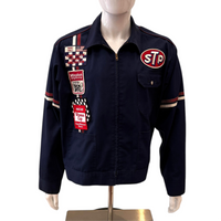 STP. LIME ROCK. WINSTON Racing Jacket. Mens XLarge