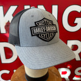 Harley-Davidson Vintage Patch + Richardson 115 Snapback