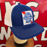 Pabst Blue Ribbon Patch + Richardson 112 Snapback