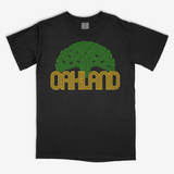 Oakland Tree. Black T-Shirt