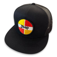 Jeep Vintage Patch + Yupoong 6006 Snapback