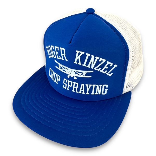ROGER KINZEL CROP SPRAYING + Foam Vintage Trucker Snapback
