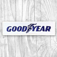 Goodyear Blue & White Vintage Patch