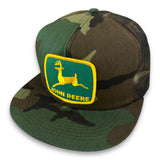 John Deere. Authentic Vintage K-Products Camo Trucker Snapback