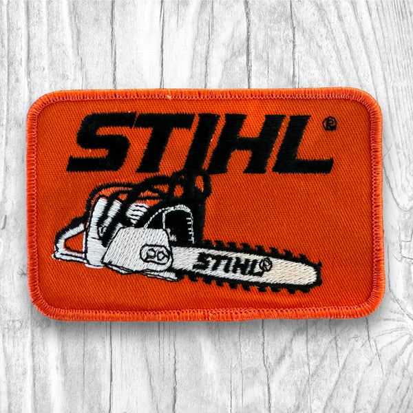 STIHL CHAINSAW. Authentic Vintage Patch.