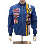 The Great Lakes Vintage Blue Racer 70s Jacket. Medium