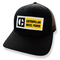 Caterpillar Diesel Power “Pac-Man” Patch + Richardson 112 Snapback