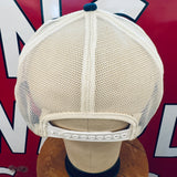 FORD NEW HOLLAND. Vintage K-Products Denim Trucker Snapback