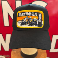 1981 DAYTONA 200 Vintage Patch + New Era 9FORTY Black Cap