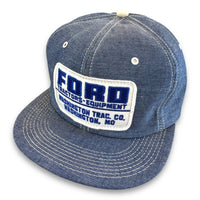 FORD TRACTORS-EQUIPMENT WASHINGTON TRAC CO. K-Products Authentic Vintage Denim Trucker.