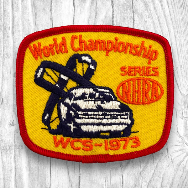 NHRA 1973 World Championship. Authentic Vintage Patch