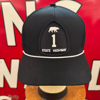 California State Highway 1 Patch + Imperial. The Wrightson Performance Rope Cap