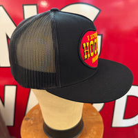 I LOVE MY HOOKER HEADERS Vintage Patch + Yupoong 6006 Snapback