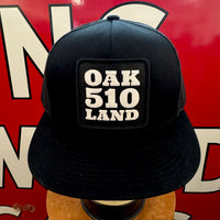 OAKLAND 510 + Yupoong 6006 Snapback