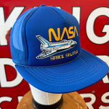 NASA SPACE SHUTTLE. Youth Size. Authentic Vintage Trucker Foam Snapback