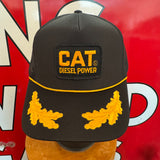 CAT DIESEL POWER Vintage Patch + Otto Foam Trucker Snapback