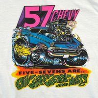 57 CHEVY - Vintage Transfer + Comfort Colors T-Shirt