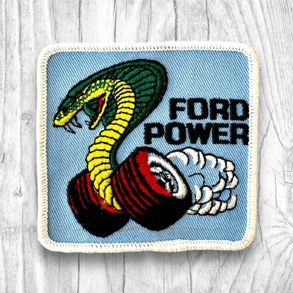 FORD POWER. Authentic Vintage Patch.