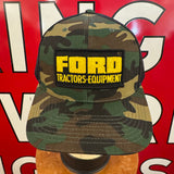 FORD TRACTORS-EQUIPMENT Vintage Patch + Richardson 112 Snapback