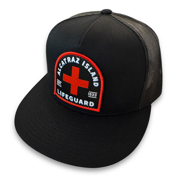 ALCATRAZ ISLAND LIFEGUARD + Yupoong 6006 Snapback